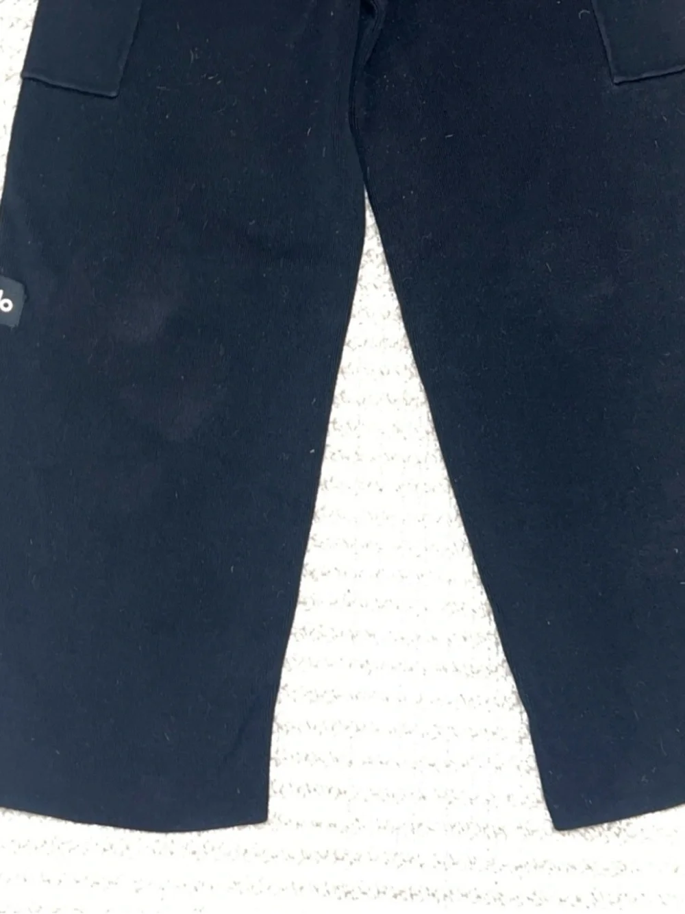 ALO Yoga Women's Scholar Knit High-Waist Cargo Pant
